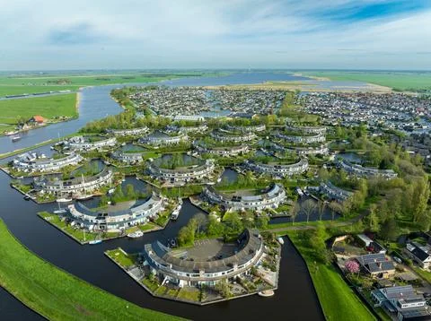 Modern architecture in the netherlands Stock Photos