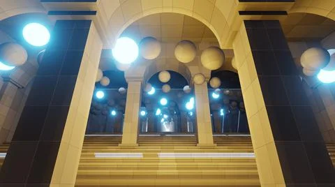 The Modern Architecture In Paradise イラスト素材