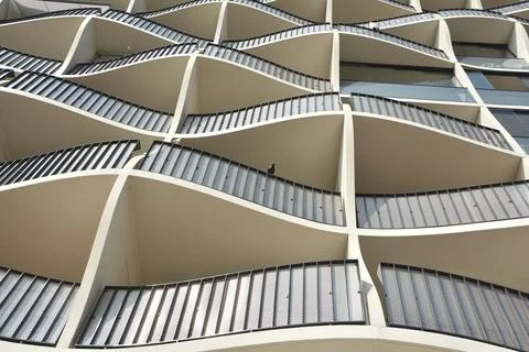 Modern architecture Stockfoto's