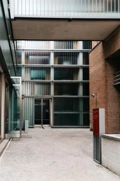 Modern architecture public building Fotos de archivo