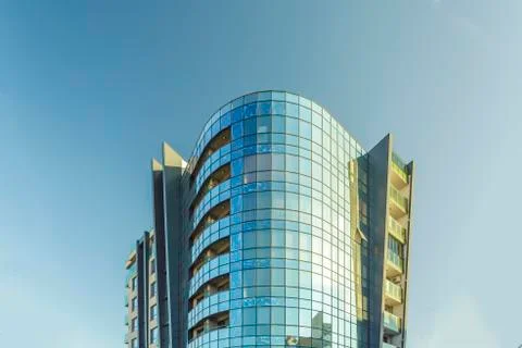 Modern architecture with reflection Foto stock