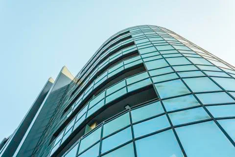 Modern architecture with reflection Stock Photos