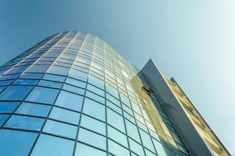 Modern architecture with reflection Stock-Fotos