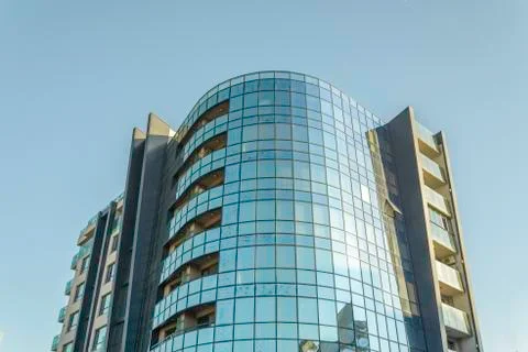 Modern architecture with reflection Stock Photos