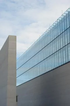 Modern architecture simplicity Foto stock