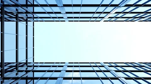 Modern architecture, Skyscraper corporate office building Stock Footage 334910649