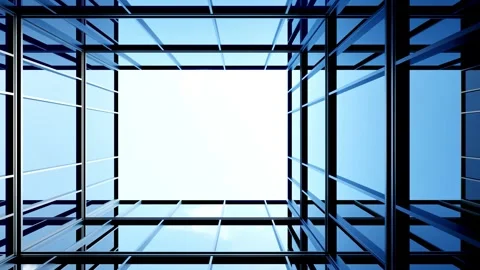 Modern architecture, Skyscraper corporate office building Stock Footage 334910684