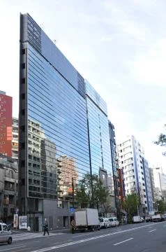 Modern architecture in Tokyo Stock Photos