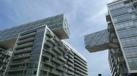 Modern Architecture - Toronto Canada Stock Footage 50862713