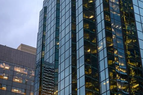 Modern architecture in Toronto is visually appealing Stock-Fotos