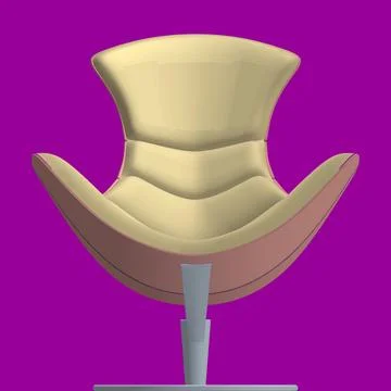 Modern Armchair Vector 스톡 일러스트