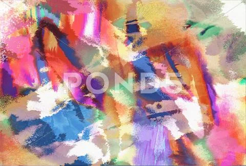 Modern art abstract Stock Illustration