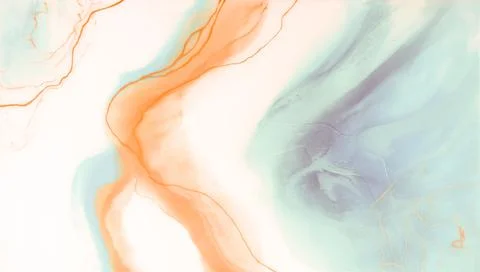 Modern art background. abstract epoxy resin painting. Liquid flow texture pai Stock Illustration