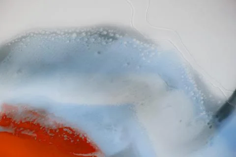 Modern art background. abstract epoxy resin painting. Liquid flow texture pai Stock Illustration