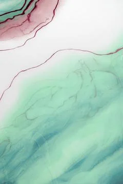 Modern art background. abstract epoxy resin painting. Liquid flow texture pai Stock Illustration