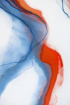 Modern art background. abstract epoxy resin painting. Liquid flow texture pai Stock Illustration