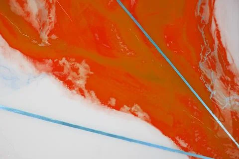 Modern art background. abstract epoxy resin painting. Liquid flow texture pai Stock Illustration