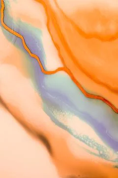 Modern art background. abstract epoxy resin painting. Liquid flow texture pai Stock Illustration
