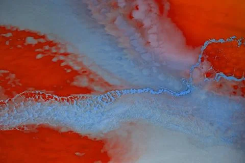 Modern art background. abstract epoxy resin painting. Liquid flow texture pai Stock Illustration