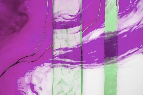 Modern art background. abstract epoxy resin painting. Liquid flow texture pai Stock Illustration