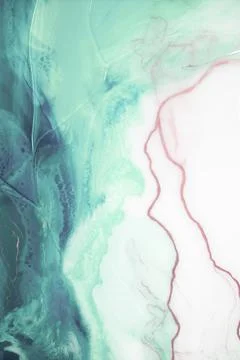 Modern art background. abstract epoxy resin painting. Liquid flow texture pai Stock Illustration