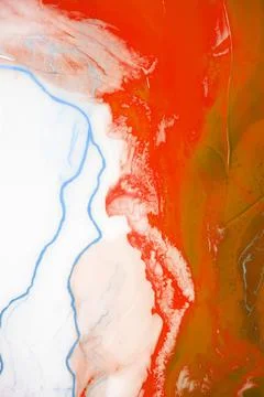 Modern art background. abstract epoxy resin painting. Liquid flow texture pai Stock Illustration