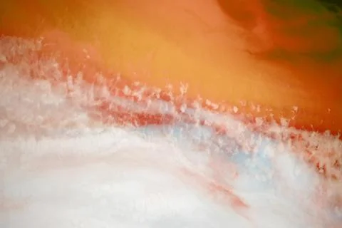 Modern art background. abstract epoxy resin painting. Liquid flow texture pai Stock Illustration