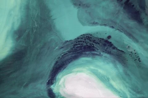 Modern art background. abstract epoxy resin painting. Liquid flow texture pai Stock Illustration