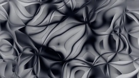 Modern art background in black and white - seamless looping (FULL HD) Stock Footage 80793006