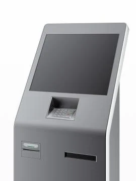 Modern atm machine Stock Illustration