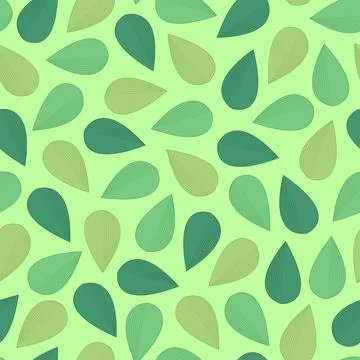 Modern attractive abstract leaves vector foliage seamless pattern design Stock Illustration