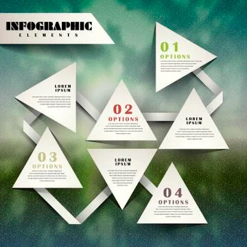 Modern attractive infographic elements design 스톡 일러스트