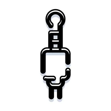 Modern audio jack connecting digital sound equipment Stock Illustration