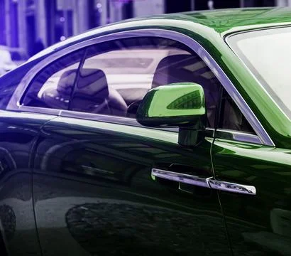 Modern auto Foto stock