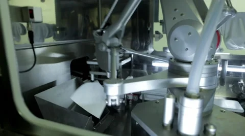 Modern Automatic Medical Analyzer Stock Footage 65865346