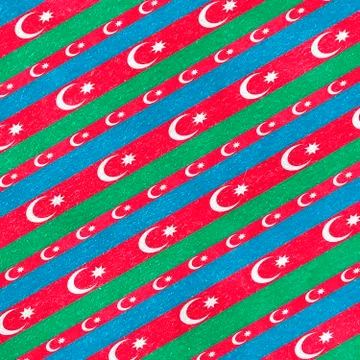 Modern Azerbaijan Pattern Motif Stock Illustration