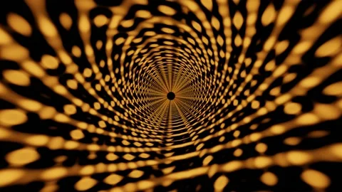 Modern backdrop design., shiny wall studio appearing glowing corridor wave Stock Footage 155008533