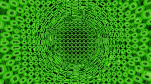 Modern backdrop design., shiny wall studio appearing glowing corridor wave Stock Footage 155065046