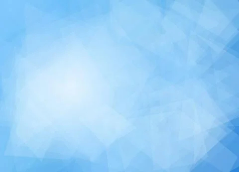 Modern background with blue triangular layers and central light effect in v.. Ilustración de archivo