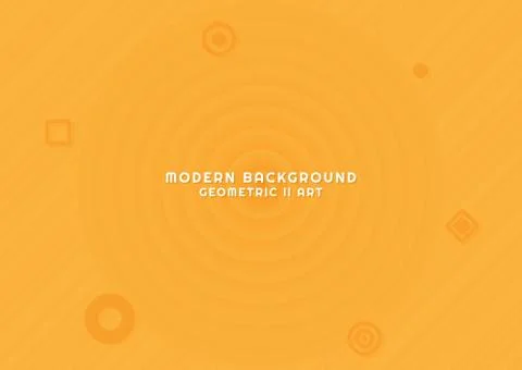 Modern background circle shape pattern wave geometric design art style Stock Illustration