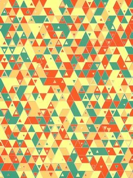 Modern background with cool triangular shapes pattern. 3d rendering 스톡 일러스트