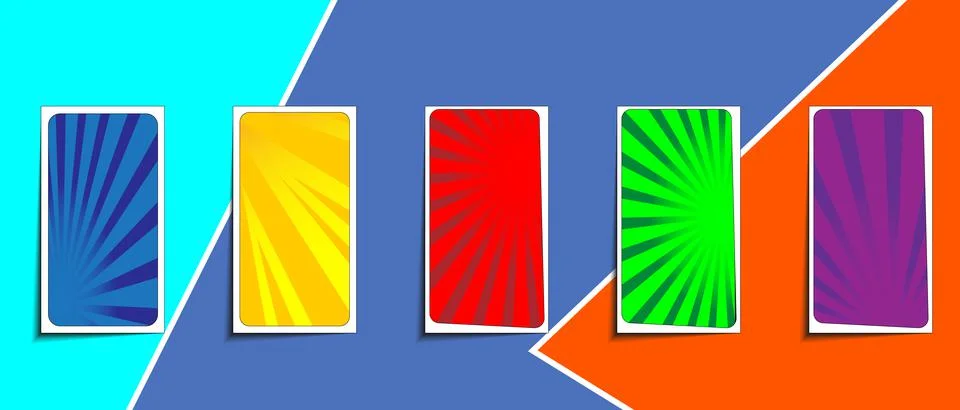 Modern background design. Comic book background. Vector illustration Ilustração Stock