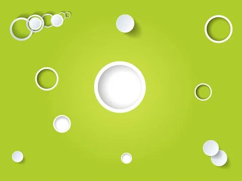 Modern Background With Geometric Shapes Vector Illustration. 3D Shapes Stock Illustration