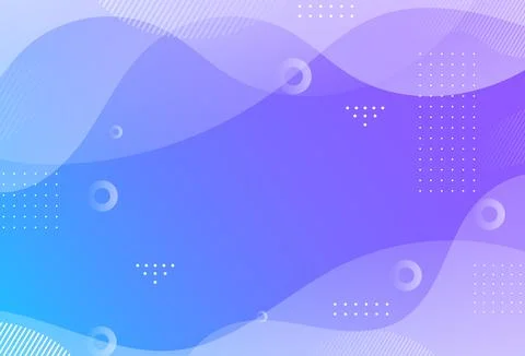 Modern background .geometric style, blue and purple gradient .wave effect Stock Illustration
