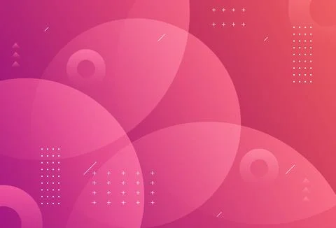 Modern background .geometric style, light color gradation.circle effect Stock Illustration