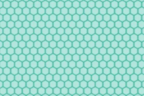 Modern background with hexagons, seamless pattern in blue Stock Illustration