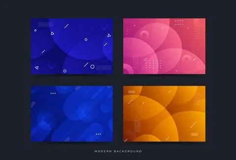 Modern background .light and dark color gradation.collection 4.eps 10 Stock Illustration