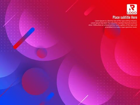 Modern background in Rainbow colours Stock-Illustration