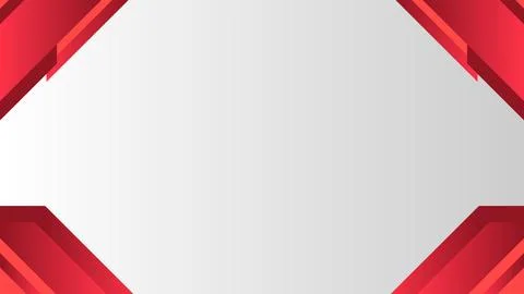 Modern Background Red Abstract Frame Design with Dynamic Geometric Elements 스톡 일러스트