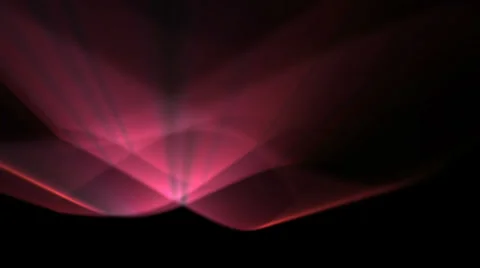 Modern background of red abstract light waves - seamless loop (FULL HD) 스톡 동영상 37111125